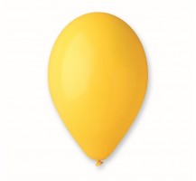 Balónky nafukovací - žluté - 100 ks - G90/02