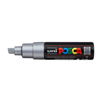 Akrylový popisovač Posca PC-8K - 8 mm - stříbrná (26) - P300707000  