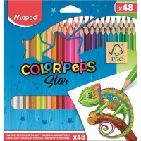 Pastelky MAPED Color'Peps Star - 48 ks - 9832048