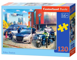 Puzzle Castorland - 120 dílků - Policie - B-13562-1