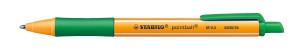 Kuličkové pero STABILO pointball - zelená