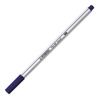 Prémiový vláknový fix STABILO Pen 68 brush - pruská modrá 568/22