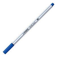Prémiový vláknový fix STABILO Pen 68 brush - ultramarínová 568/32