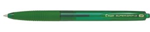 Kuličkové pero Pilot SuperGrip-G - 1.0 - zelená - 2044-104