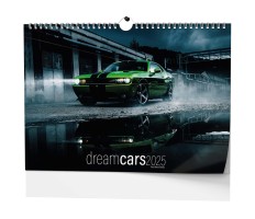 Nástěnný kalendář - Dream Cars - BNE10-25