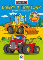 Omalovánka - A5 - Bagry a traktory BO117