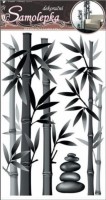 Pokojová dekorace šedý bambus - 10015