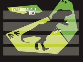 Podložka na sestavování slov - T-Rex - 3-91519
