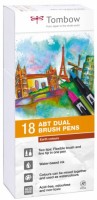 Fixy Tombow - Dual Brush Pens - Earth colours - 18 ks - TABT-18P-3