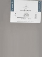 Papír Hahnemühle - Lana Colours - A4 - 160g/m2 - tmavě šedý