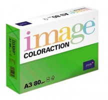 Kancelářský papír Image Coloraction A4 - 80g/m2,  sytě zelená - 500 archů.