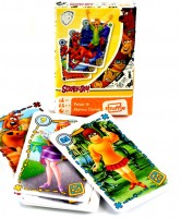 Dětské hrací karty 2 v 1 - Černý Petr + Karetní pexeso - Scooby Doo - 0924