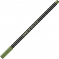 Prémiový vláknový metalický fix STABILO Pen 68 metallic - sv. zelená 68/843