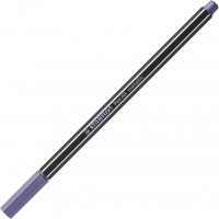 Prémiový vláknový metalický fix STABILO Pen 68 metallic - fialová 68/855