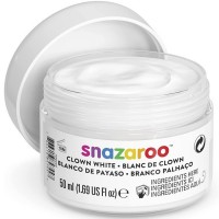 Barva na obličej Snazaroo - Klaunská bílá - 50 ml - 1198200