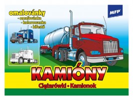 Omalovánky A5 - Kamióny - 5300267