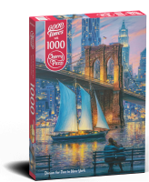 Puzzle Cherry Pazzi 1000 dílků - Sen pro dva v New Yorku - 30288