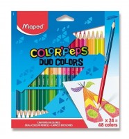 Pastelky MAPED Color'Peps Duo - 48 barev - 0086/9829602