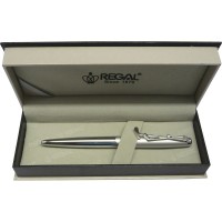 Kuličkové pero Regal GOLF - stříbrná - 221107B