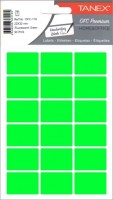 Etikety v sáčku 22 x 32 mm - neon zelené - OFC-116