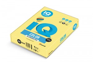 IQ Color kopírovací papír A4 - 160g/m2 - citronově žlutá - ZG34