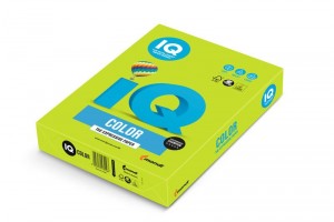 IQ Color kopírovací papír A4 - 160g/m2 - olivově zelená - LG46