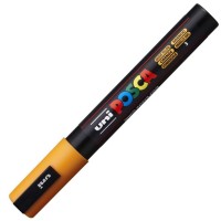 Akrylový popisovač Posca PC-5M - 1,8–2,5 mm - jasně žlutá (3)
