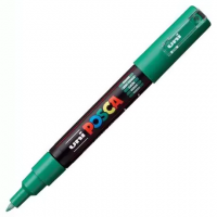 Akrylový popisovač Posca PC-1M - 0,7–1 mm - zelená (6) - P285023000 
