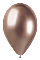 Balónky nafukovací SHINY - rosegold - 33 cm - 50 ks - GB120 96