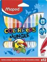 Fixy MAPED Color'Peps Jungle - 12 barev - 5420