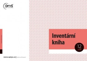 Inventární kniha - OP 1012