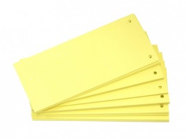 Rozdružovač 10,5 x 24 cm - 100 ks - žlutý