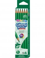 Trojhranná pastelka Colorino - tmavě zelená - R86457PTR