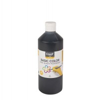 Temperová barva Creall Basic - 500 ml - černá