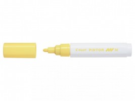 Akrylový popisovač Pilot PINTOR - M - žlutá - 4076-005
