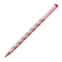 Ergonomická grafitová tužka pro praváky STABILO EASYgraph Pastel HB - růžová