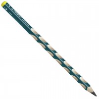Ergonomická grafitová tužka pro leváky STABILO EASYgraph HB - petrolejová