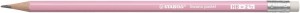 Grafitová tužka s pryží STABILO Swano Pastel HB - růžová