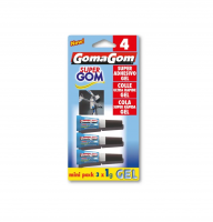 Vteřinové lepidlo GG - gelové - 3 x 1 g - 60406