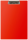 Jednodeska A4 lamino - červená - 5-528